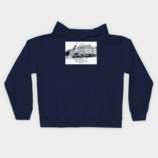 Valence - France Kids Hoodie by Lakeric