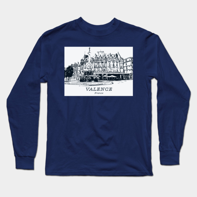 Valence - France Long Sleeve T-Shirt by Lakeric