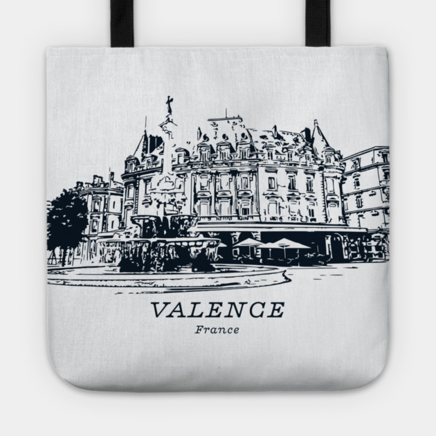 Valence - France Tote by Lakeric