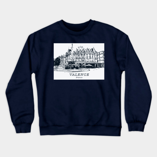 Valence - France Crewneck Sweatshirt by Lakeric