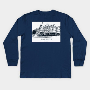 Valence - France Kids Long Sleeve T-Shirt