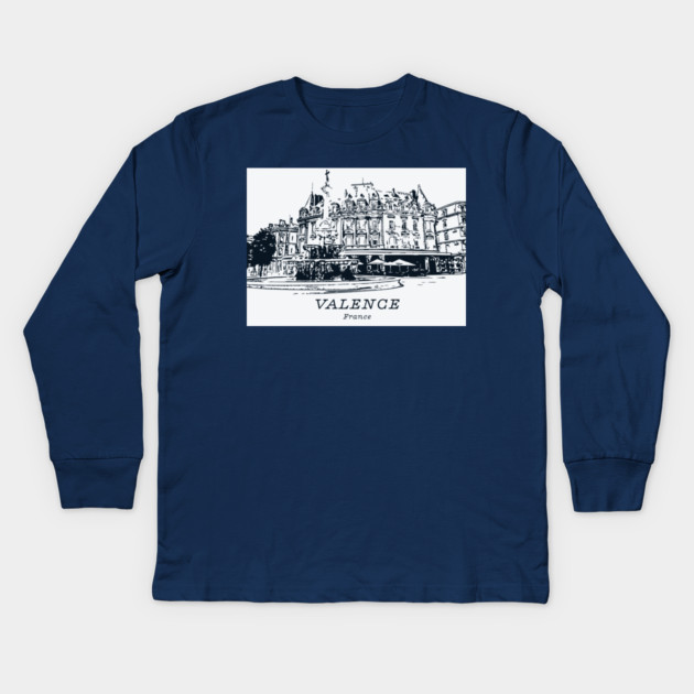 Valence - France Kids Long Sleeve T-Shirt by Lakeric