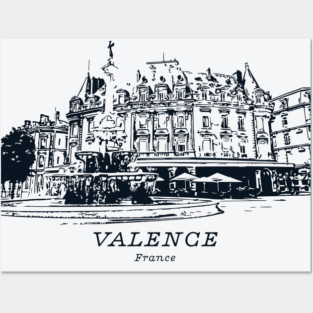Valence - France Posters and Art