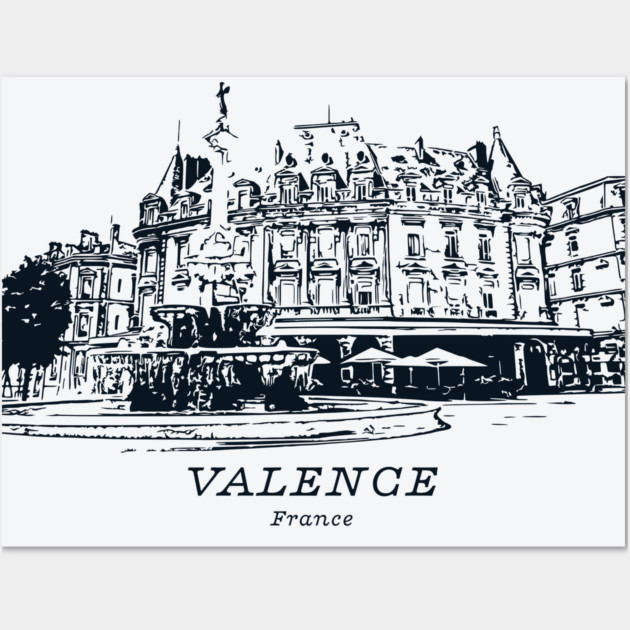 Valence - France Wall Art by Lakeric