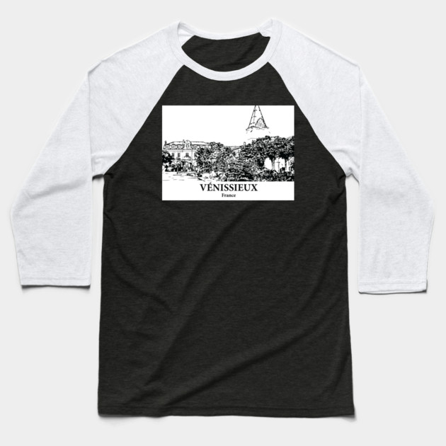 Vénissieux - France Baseball T-Shirt by Lakeric