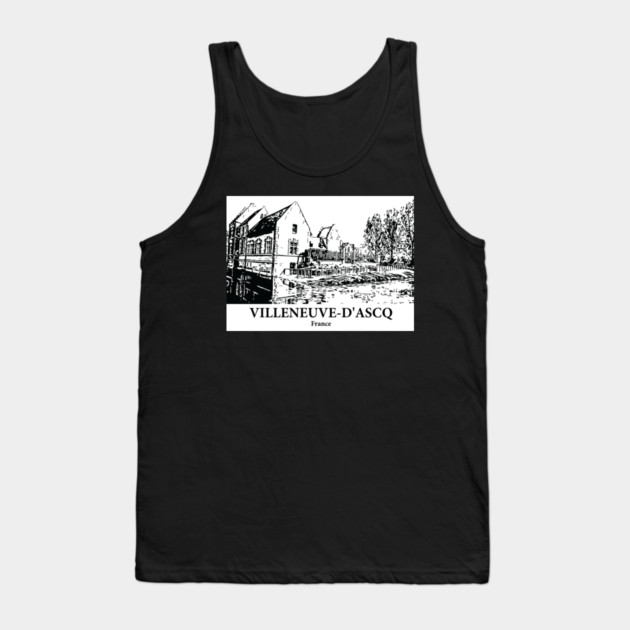 Villeneuve-d’Ascq - France Tank Top by Lakeric