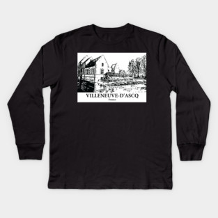 Villeneuve-d’Ascq - France Kids Long Sleeve T-Shirt