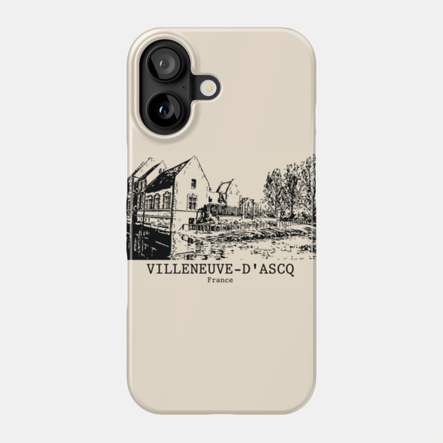 Villeneuve-d’Ascq - France Phone Case by Lakeric