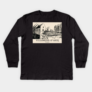 Villeneuve-d’Ascq - France Kids Long Sleeve T-Shirt