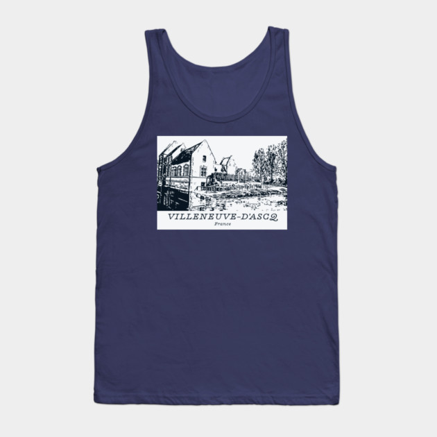Villeneuve-d’Ascq - France Tank Top by Lakeric