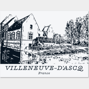 Villeneuve-d’Ascq - France Posters and Art