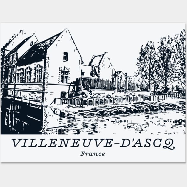 Villeneuve-d’Ascq - France Wall Art by Lakeric