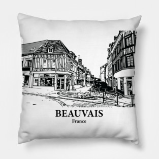 Beauvais - France Pillow