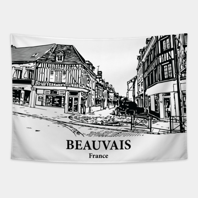 Beauvais - France Tapestry by Lakeric