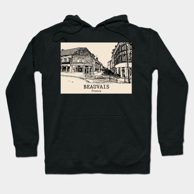 Beauvais - France Hoodie by Lakeric