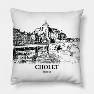 Cholet - France Pillow