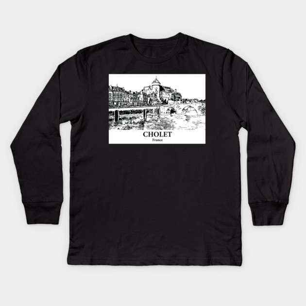 Cholet - France Kids Long Sleeve T-Shirt by Lakeric