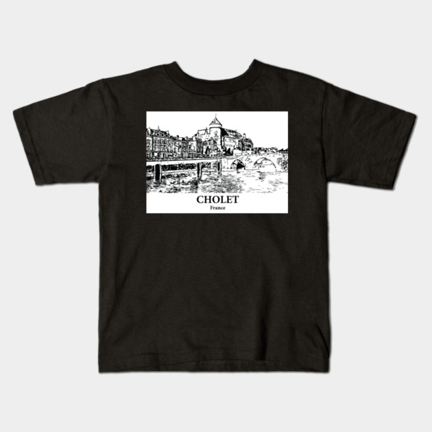 Cholet - France Kids T-Shirt by Lakeric