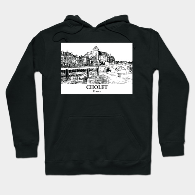 Cholet - France Hoodie by Lakeric