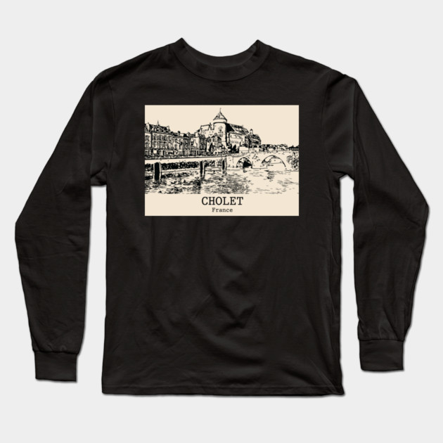 Cholet - France Long Sleeve T-Shirt by Lakeric
