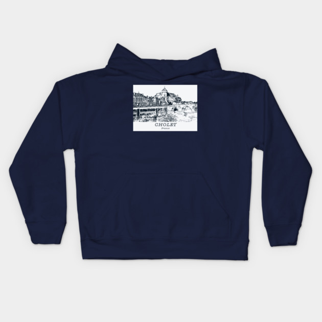 Cholet - France Kids Hoodie by Lakeric