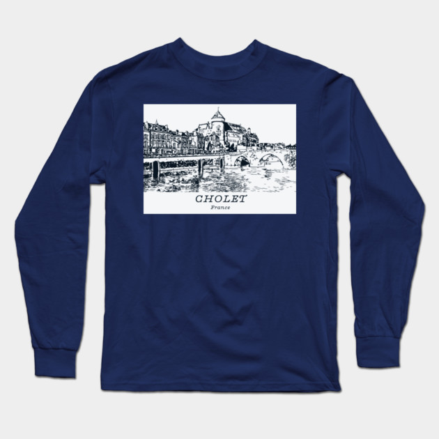 Cholet - France Long Sleeve T-Shirt by Lakeric