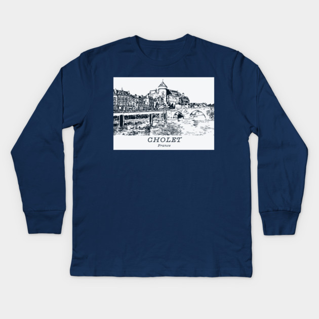 Cholet - France Kids Long Sleeve T-Shirt by Lakeric