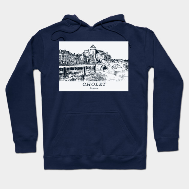 Cholet - France Hoodie by Lakeric