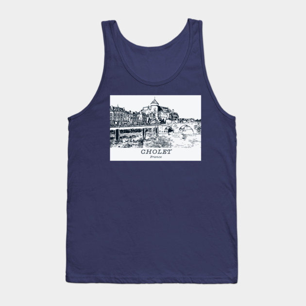Cholet - France Tank Top by Lakeric