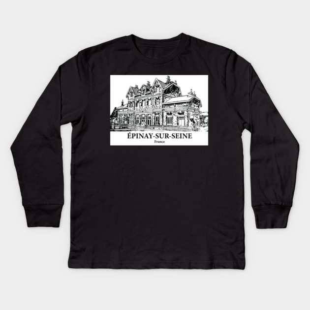 Épinay-sur-Seine - France Kids Long Sleeve T-Shirt by Lakeric