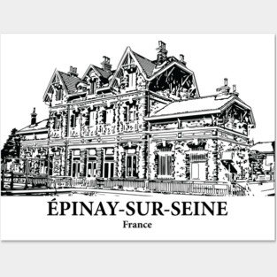 Épinay-sur-Seine - France Posters and Art