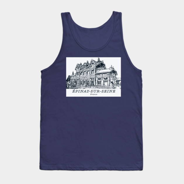 Épinay-sur-Seine - France Tank Top by Lakeric