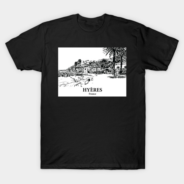 Hyères - France T-Shirt by Lakeric