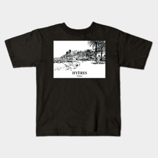 Hyères - France Kids T-Shirt