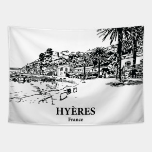 Hyères - France Tapestry