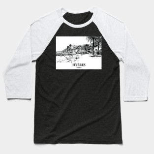 Hyères - France Baseball T-Shirt