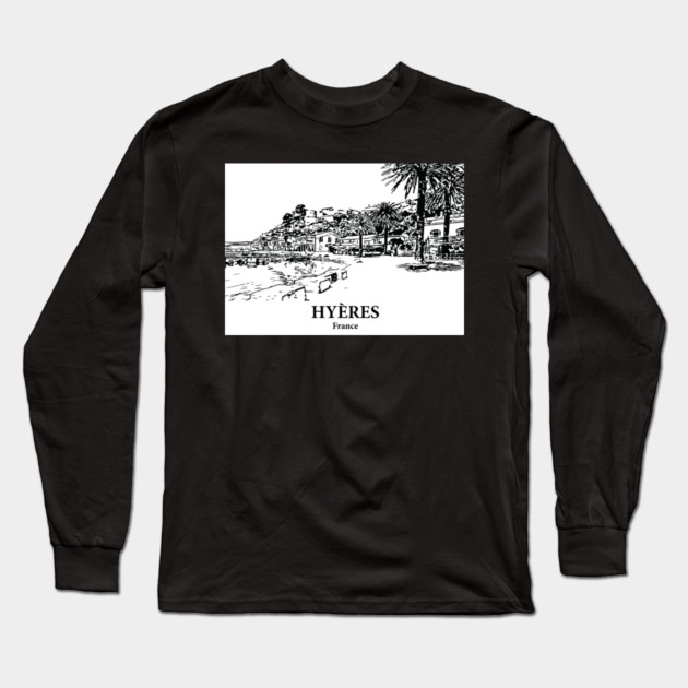 Hyères - France Long Sleeve T-Shirt by Lakeric