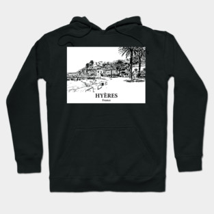 Hyères - France Hoodie