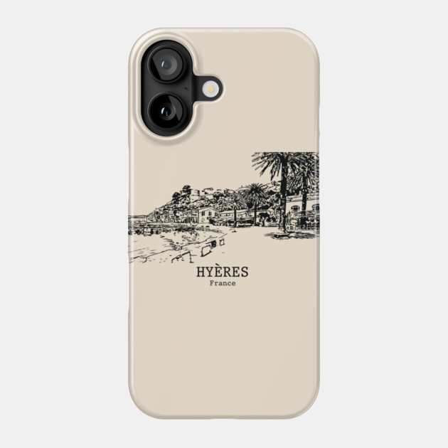 Hyères - France Phone Case by Lakeric