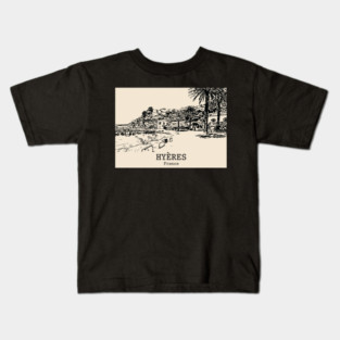 Hyères - France Kids T-Shirt