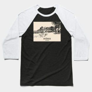 Hyères - France Baseball T-Shirt