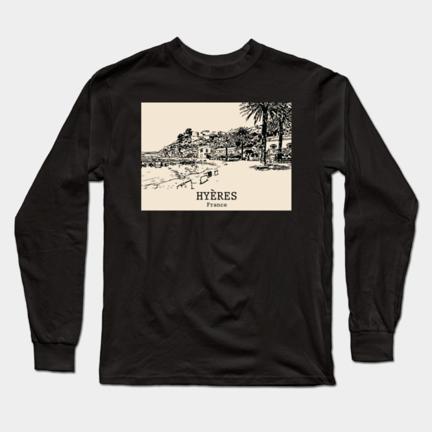 Hyères - France Long Sleeve T-Shirt by Lakeric