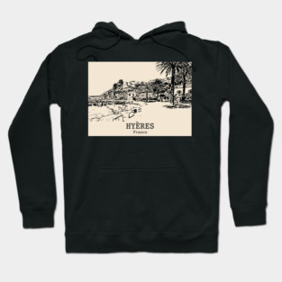 Hyères - France Hoodie