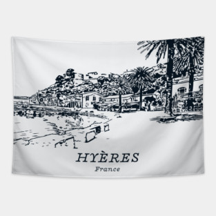Hyères - France Tapestry