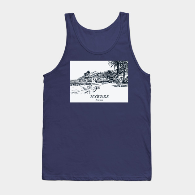 Hyères - France Tank Top by Lakeric