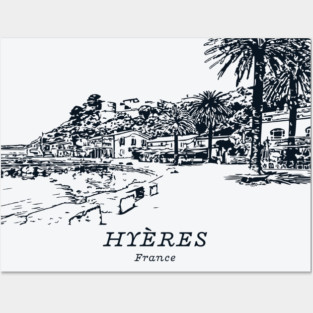 Hyères - France Posters and Art