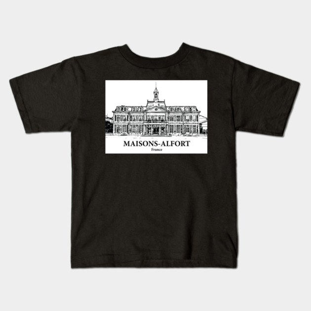 Maisons-Alfort - France Kids T-Shirt by Lakeric