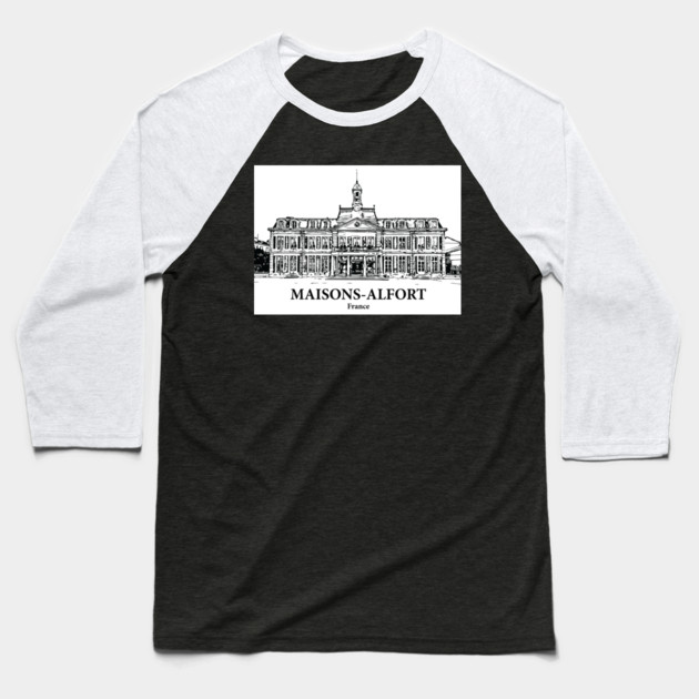 Maisons-Alfort - France Baseball T-Shirt by Lakeric