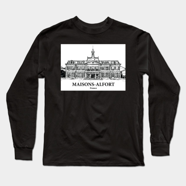 Maisons-Alfort - France Long Sleeve T-Shirt by Lakeric