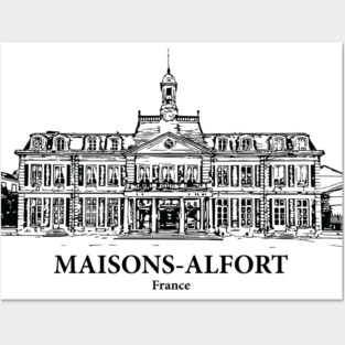 Maisons-Alfort - France Posters and Art